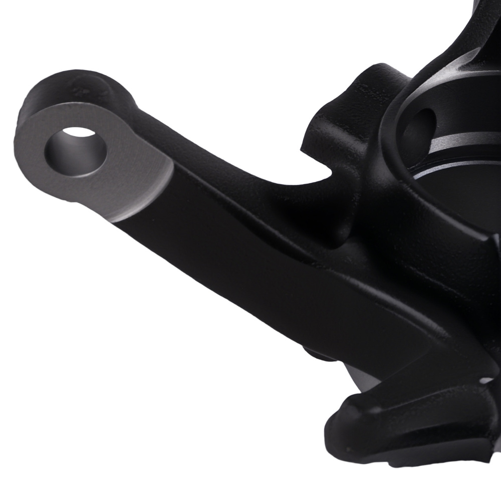 Front Left Right Steering Knuckle compatible for Hyundai Elantra GT 13-14 Steel Black