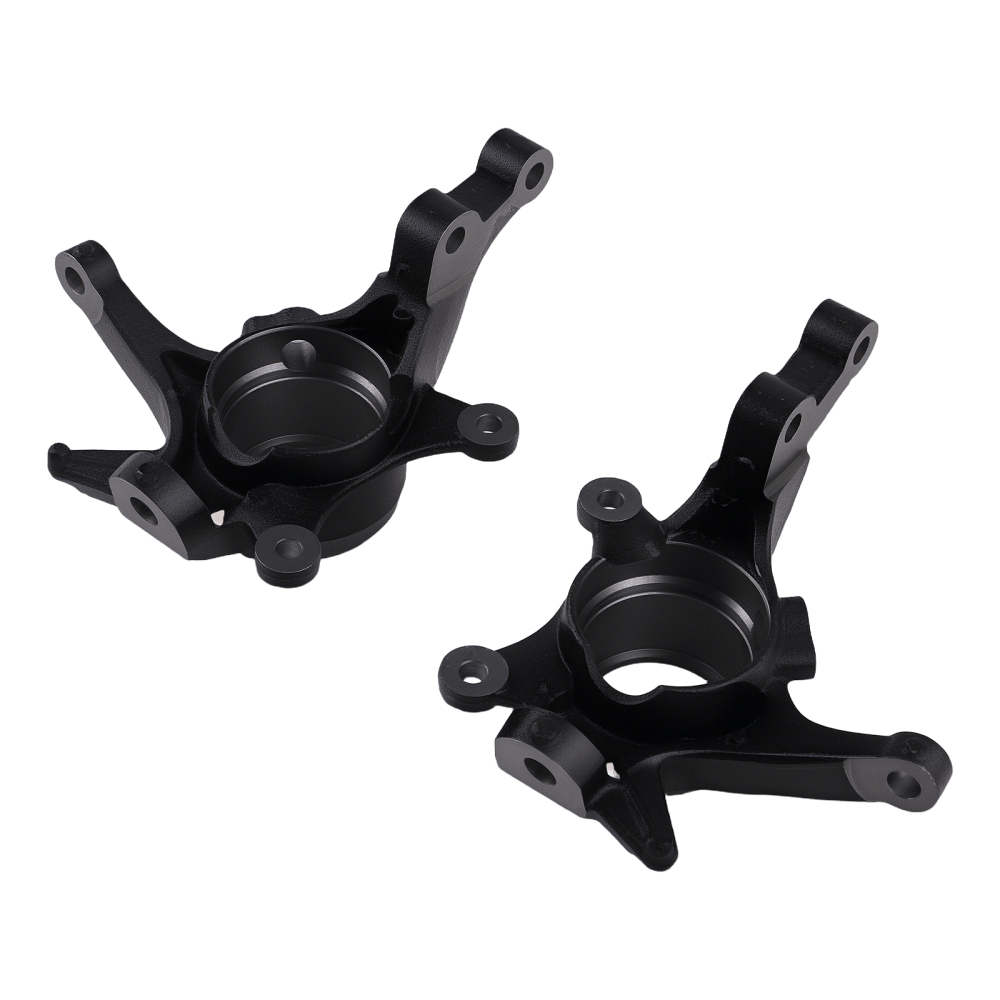 Front Left Right Steering Knuckle compatible for Hyundai Elantra GT 13-14 Steel Black