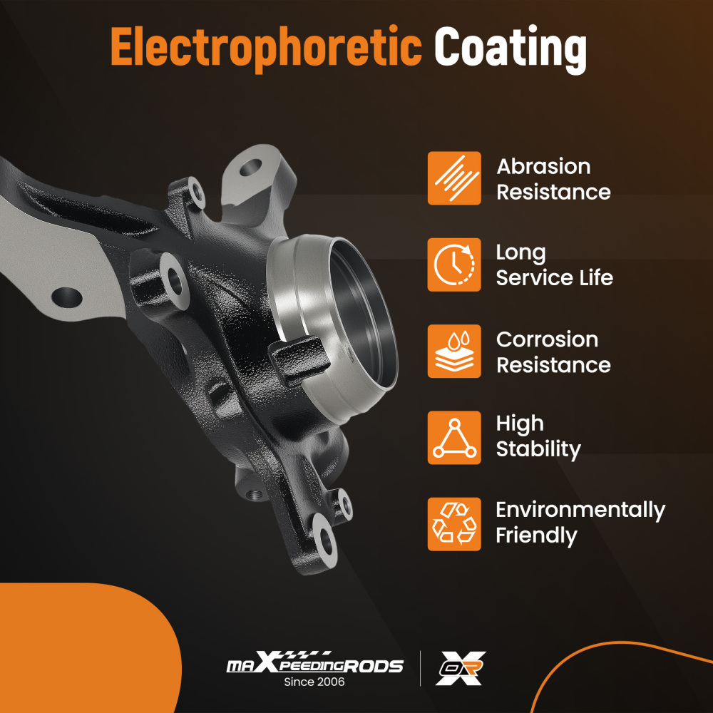 Front Knuckle Assembly compatible for Subaru Forester Impreza 2000-2008 28313-AE020 RH