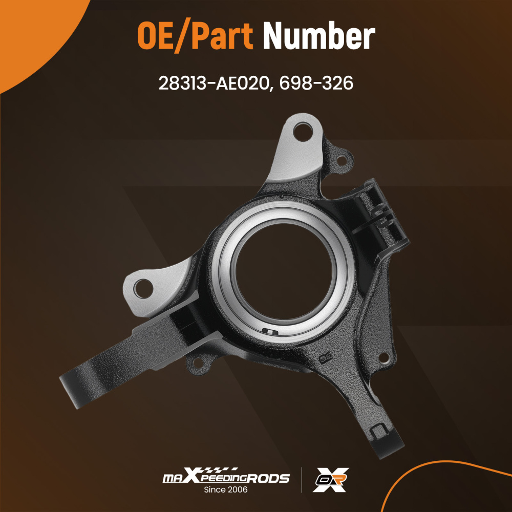 Front Knuckle Assembly compatible for Subaru Forester Impreza 2000-2008 28313-AE020 RH