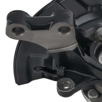 Pair Front Steering Knuckles+Wheel Hub Bearings compatible for Toyota Camry 2004 - 2006