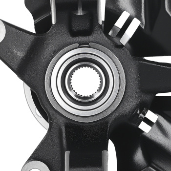 Front Left Steering Knuckle Hub Bearing Assembly compatible for Mazda CX-9 CX-7 2007-2015