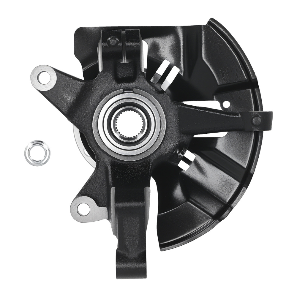 Front Left Steering Knuckle Hub Bearing Assembly compatible for Mazda CX-9 CX-7 2007-2015