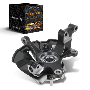 Front Left Steering Knuckle Hub Bearing Assembly compatible for Mazda CX-9 CX-7 2007-2015