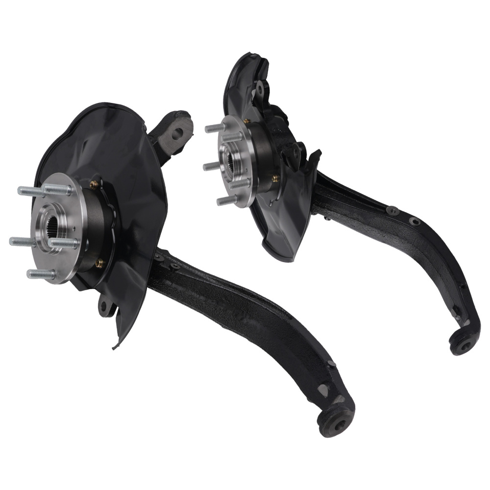 2x Front Wheel Bearing Hub Knuckle Assembly compatible for Honda Accord 2.4L 3.5L 2008-12