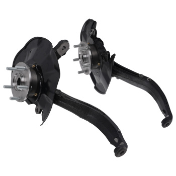 2x Front Wheel Bearing Hub Knuckle Assembly compatible for Honda Accord 2.4L 3.5L 2008-12