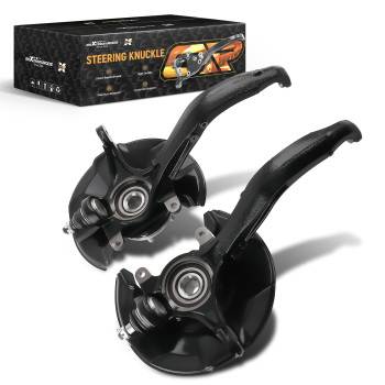 2x Front Wheel Bearing Hub Knuckle Assembly compatible for Honda Accord 2.4L 3.5L 2008-12