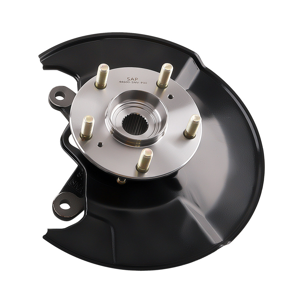 Wheel Hub Bearing Steering Knuckle Assembly Pair compatible for HONDA CIVIC Hybrid-L 698450