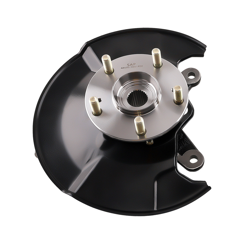 Wheel Hub Bearing Steering Knuckle Assembly Pair compatible for HONDA CIVIC Hybrid-L 698450