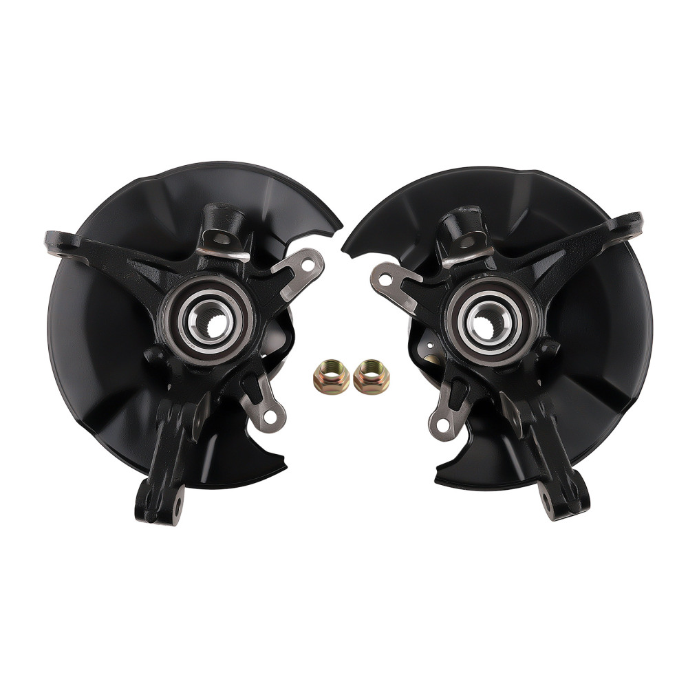 Wheel Hub Bearing Steering Knuckle Assembly Pair compatible for HONDA CIVIC Hybrid-L 698450
