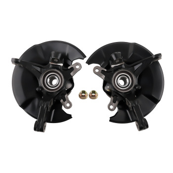 Wheel Hub Bearing Steering Knuckle Assembly Pair compatible for HONDA CIVIC Hybrid-L 698450