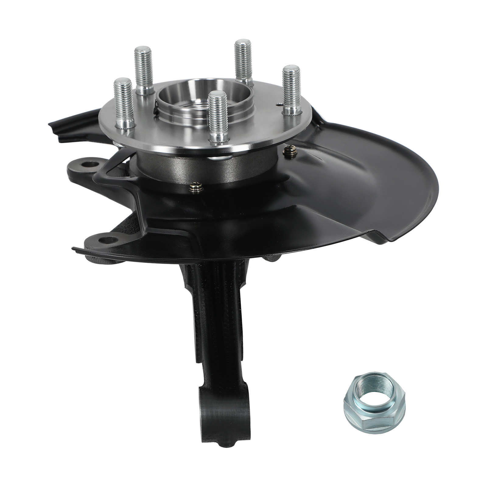 Wheel Bearing and Hub Assembly compatible for Honda Civic DX EX GX Hybrid LX 698-450 06-07
