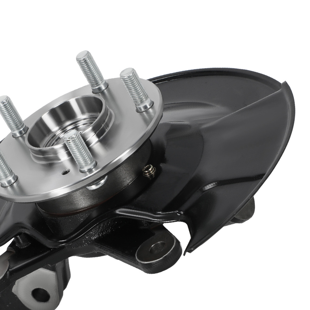 Front Left Steering Knuckle Assembly compatible for Honda Civic DX DX-G EX EX-L 2009 - 2010