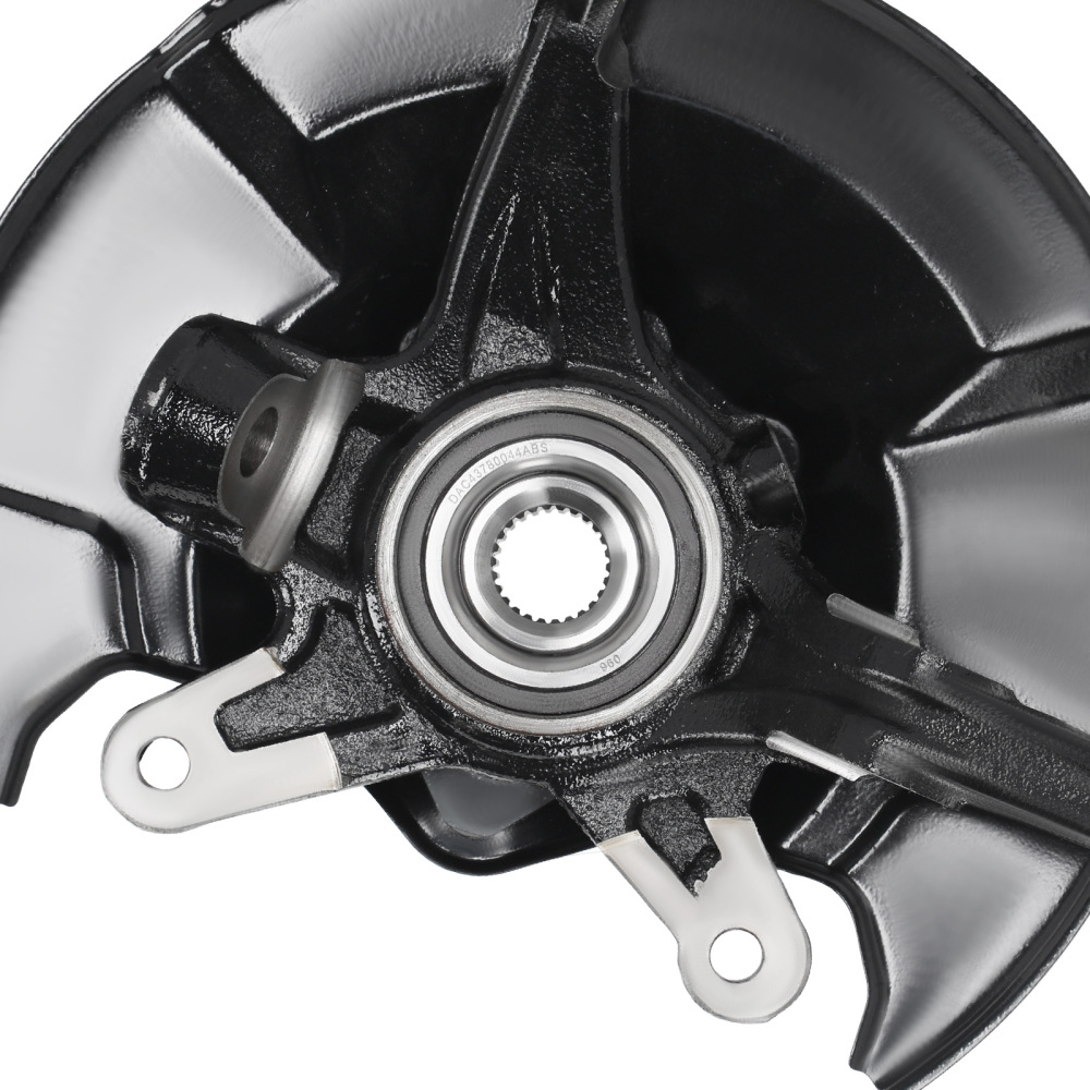 Front Left Steering Knuckle Assembly compatible for Honda Civic DX DX-G EX EX-L 2009 - 2010