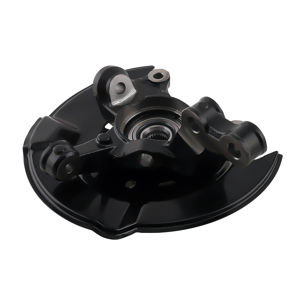 Pair Front Wheel Hub Bearing Steering Knuckle Assembly compatible for TOYOTA 698-477 14-18