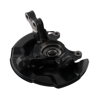 Pair Front Wheel Hub Bearing Steering Knuckle Assembly compatible for TOYOTA 698-477 14-18