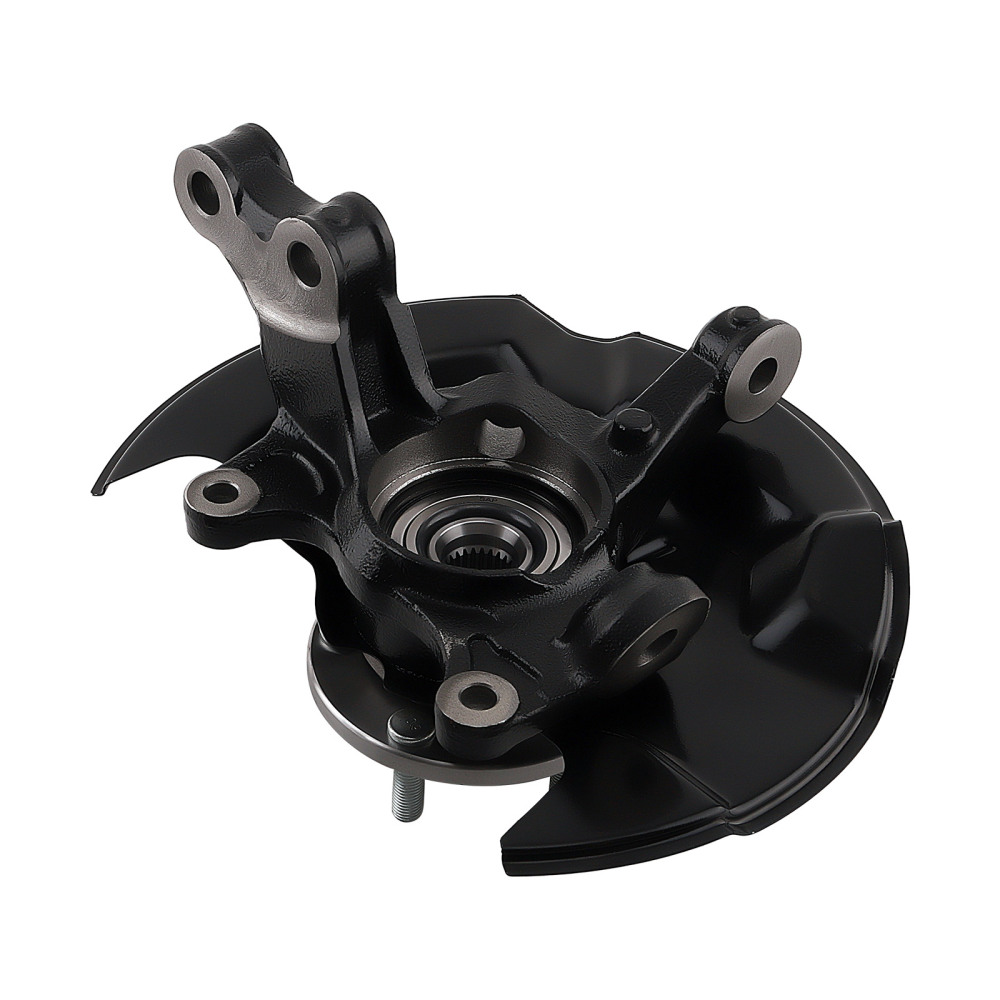 Pair Front Wheel Hub Bearing Steering Knuckle Assembly compatible for TOYOTA 698-477 14-18