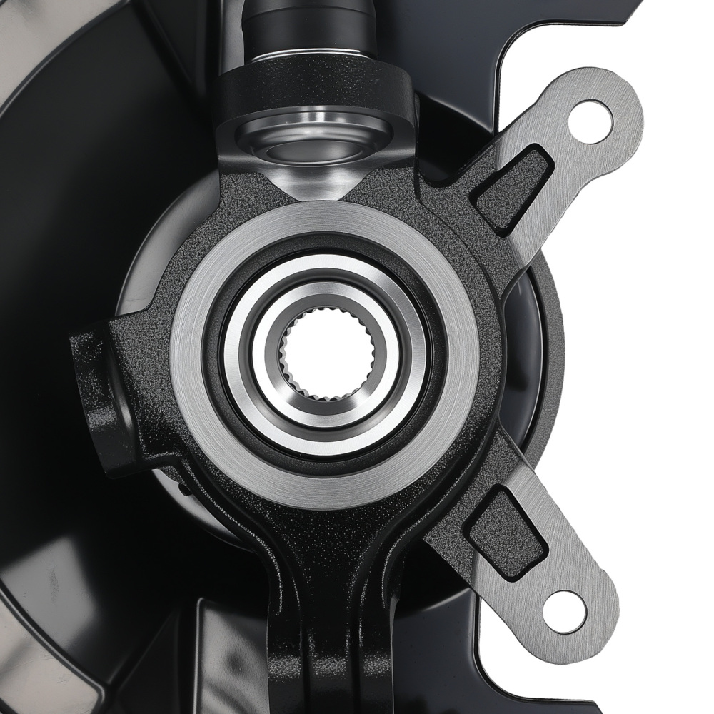 Driver Side Steering Knuckle Hub Set compatible for Honda Civic 01-02 51215S5AJ10