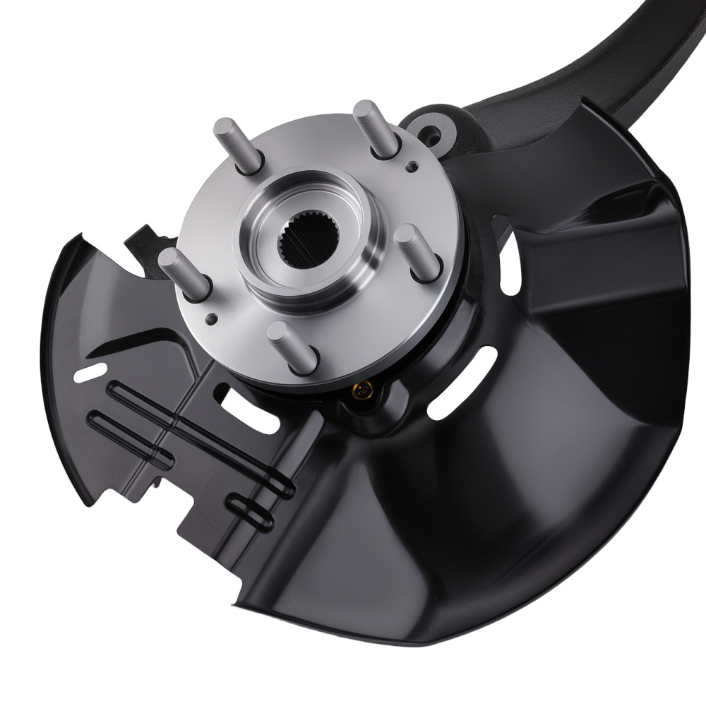 Front Left Right Steering Knuckle Assembly compatible for Hyundai Sonata 2.4L 06-10 Steel