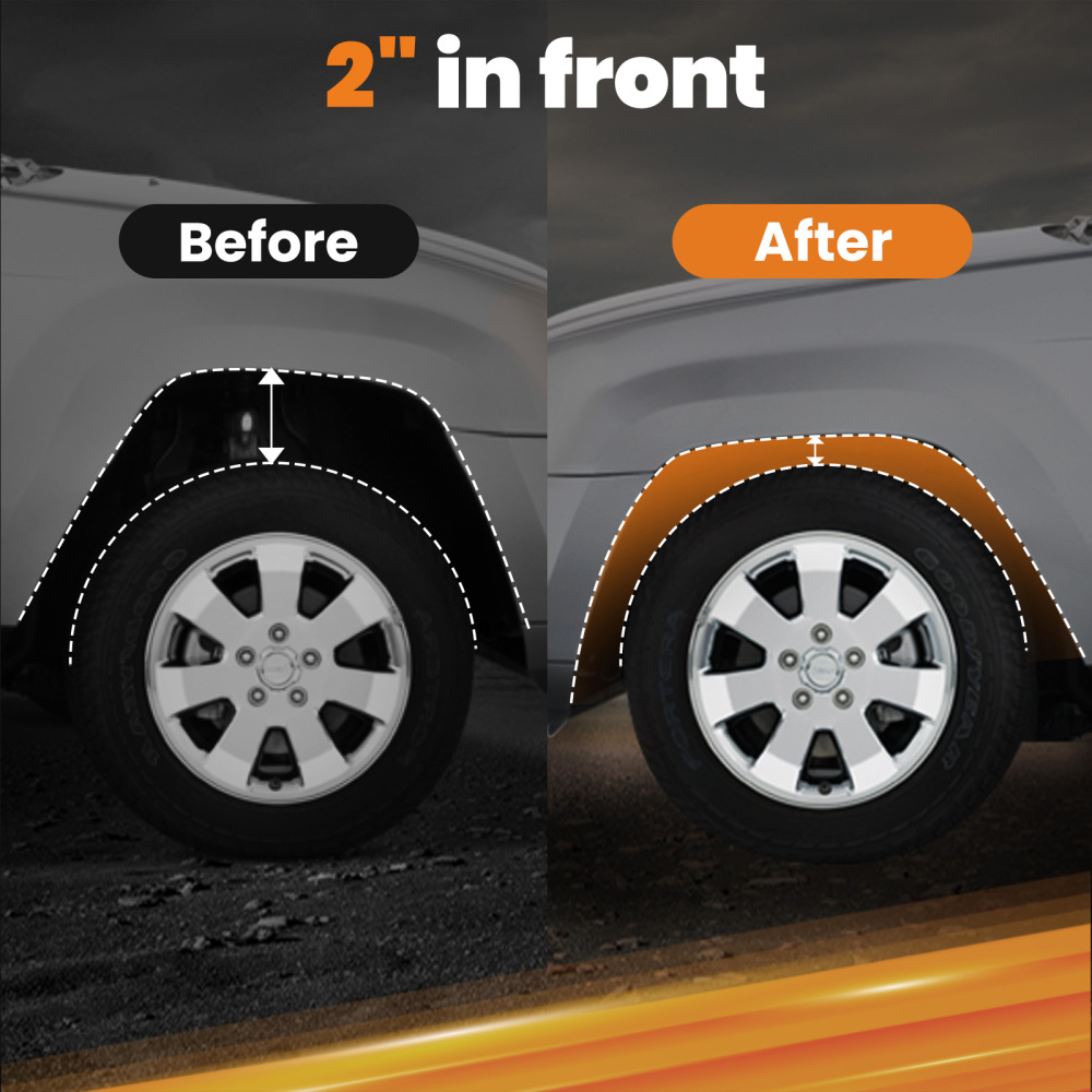 Kit dabaissement de broche à 2 gouttes compatible pour Chevy Silverado compatible pour GMC Compatible pour Sierra 1500 2WD 1988-1998