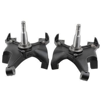 2 inch Drop Spindle Lowering Kit compatible for Chevy C1500 C2500 2WD 88-98 1.25 Rotors