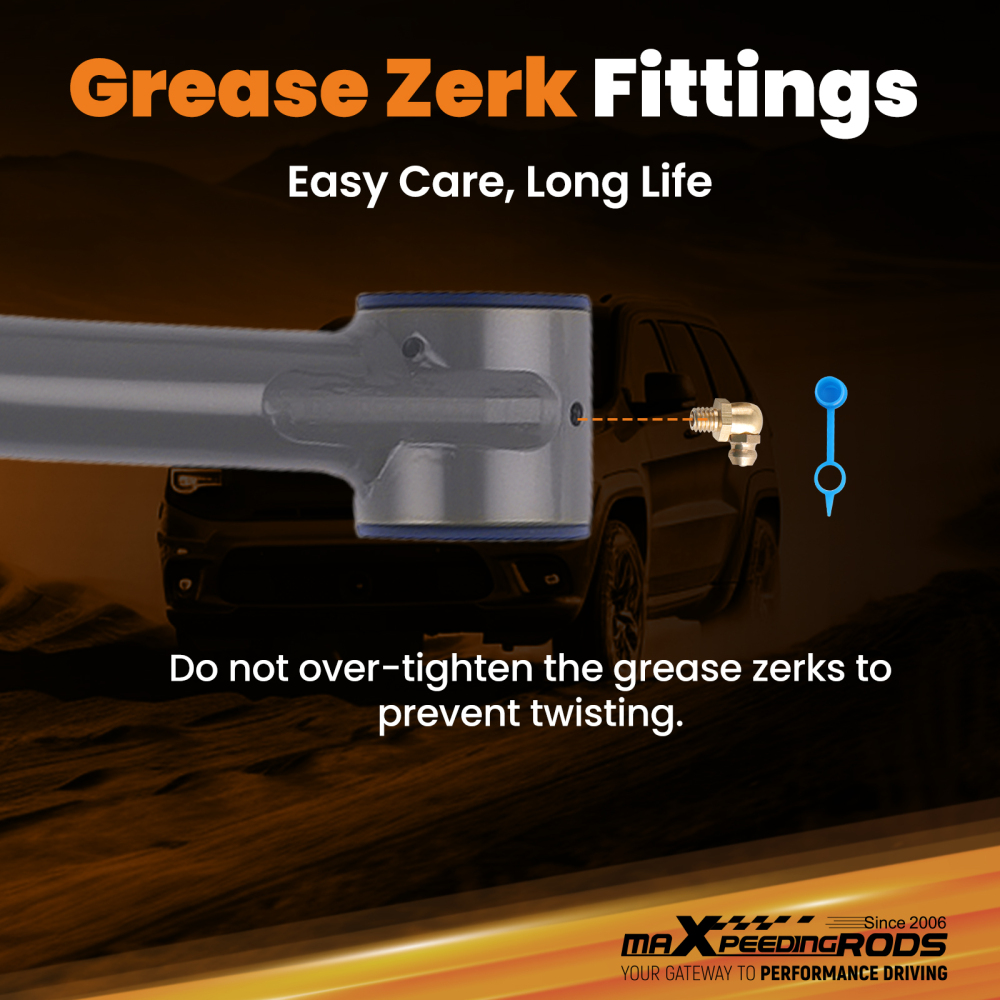 2-4 Lift Upper Control Arms + Track Bar for 2000-2006 compatible for GMC Yukon Chevy Tahoe 4WD