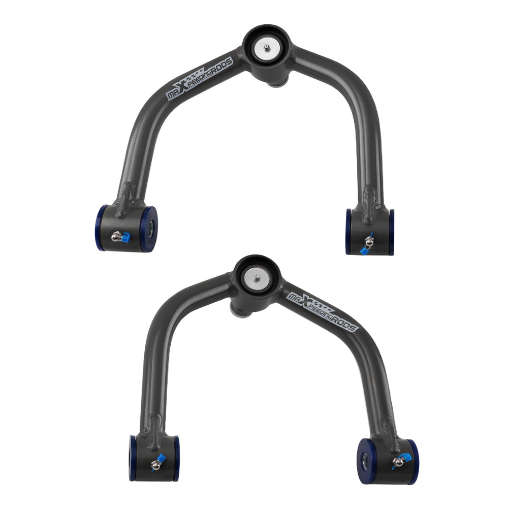 2x Suspension Front Upper Control Arms 2-4 Lift compatible for Nissan Titan 2004- Tubular