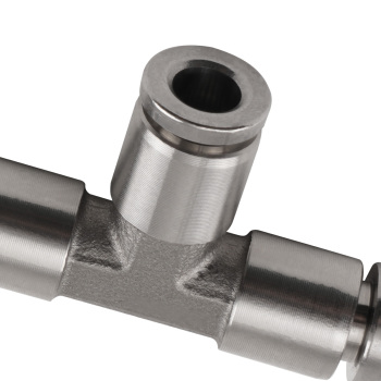 Air Line Fittings Union Tee 1/4 T-Fitting Pneumatic Air Suspension Fittings