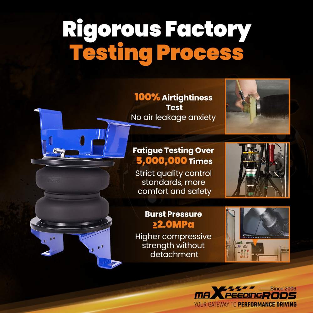 Rear Air Spring Kit compatible for GMC Sierra 2500 3500 Pickup 4WD 2020 - 2024 2025