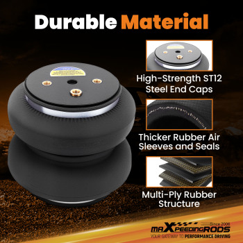 Rear Air Spring Kit compatible for GMC Sierra 2500 3500 Pickup 4WD 2020 - 2024 2025