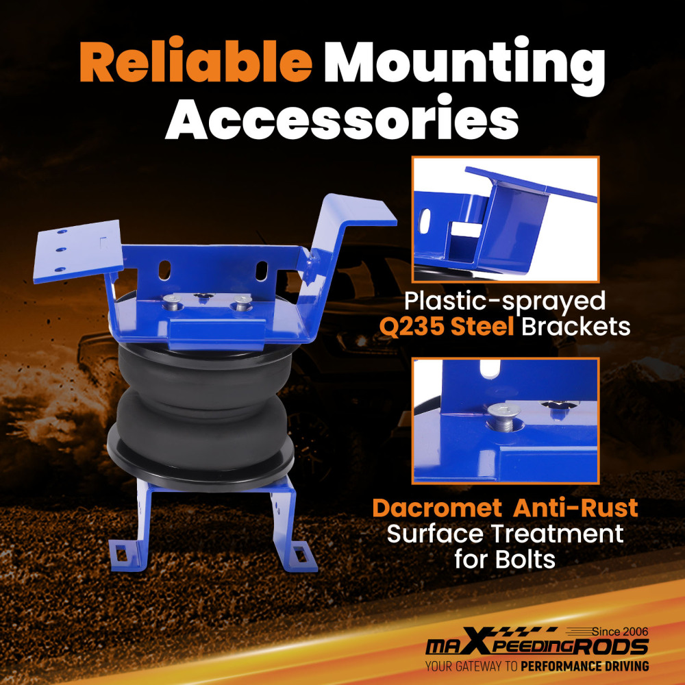 Rear Air Spring Kit compatible for GMC Sierra 2500 3500 Pickup 4WD 2020 - 2024 2025