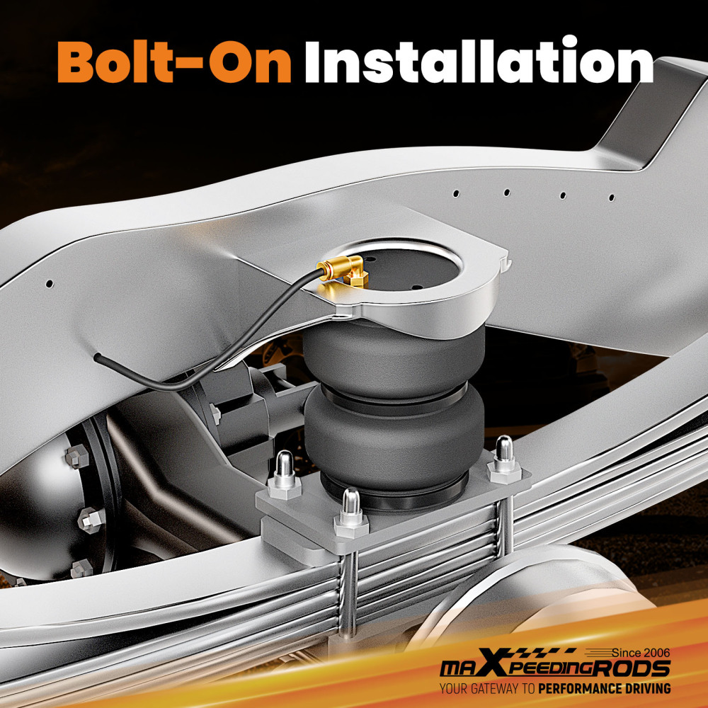 Rear Air Spring Kit compatible for GMC Sierra 2500 3500 Pickup 4WD 2020 - 2024 2025