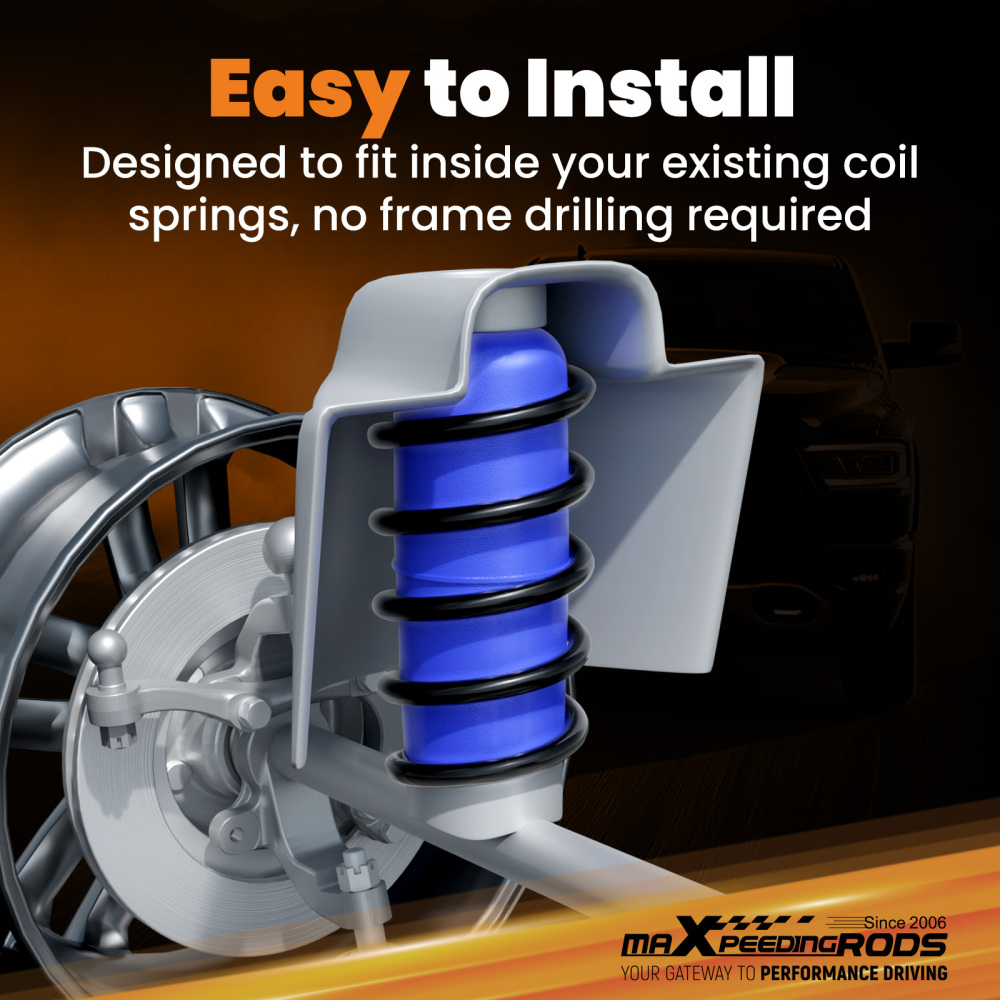 Air Suspension Spring Bag Kit compatible for Ram 1500 STANDARD RWD 4WD 2019 - 2025