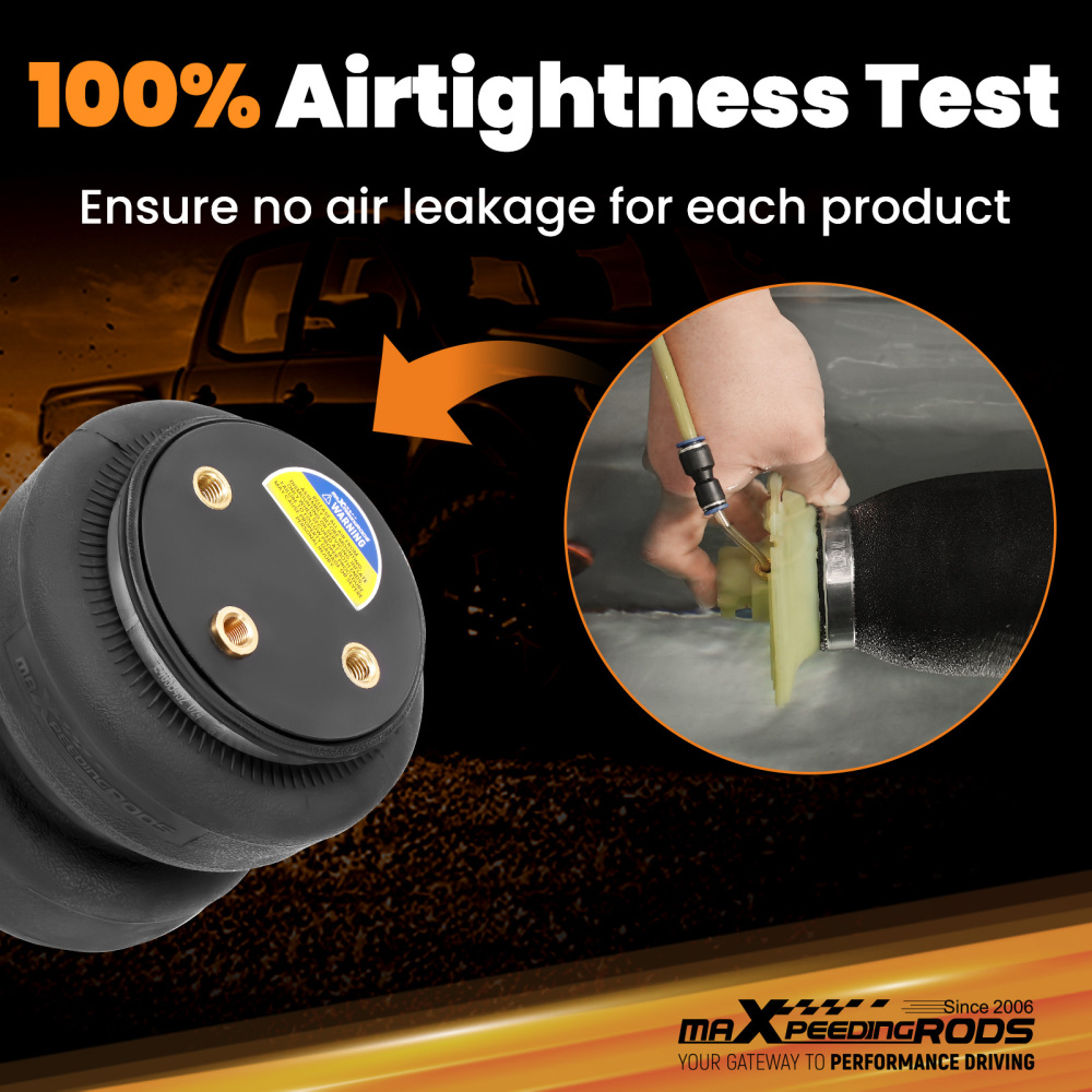 Air Suspension Spring Kit 5000lbs compatible for Ford F-350 Super Duty Pickup RWD 2017-2024