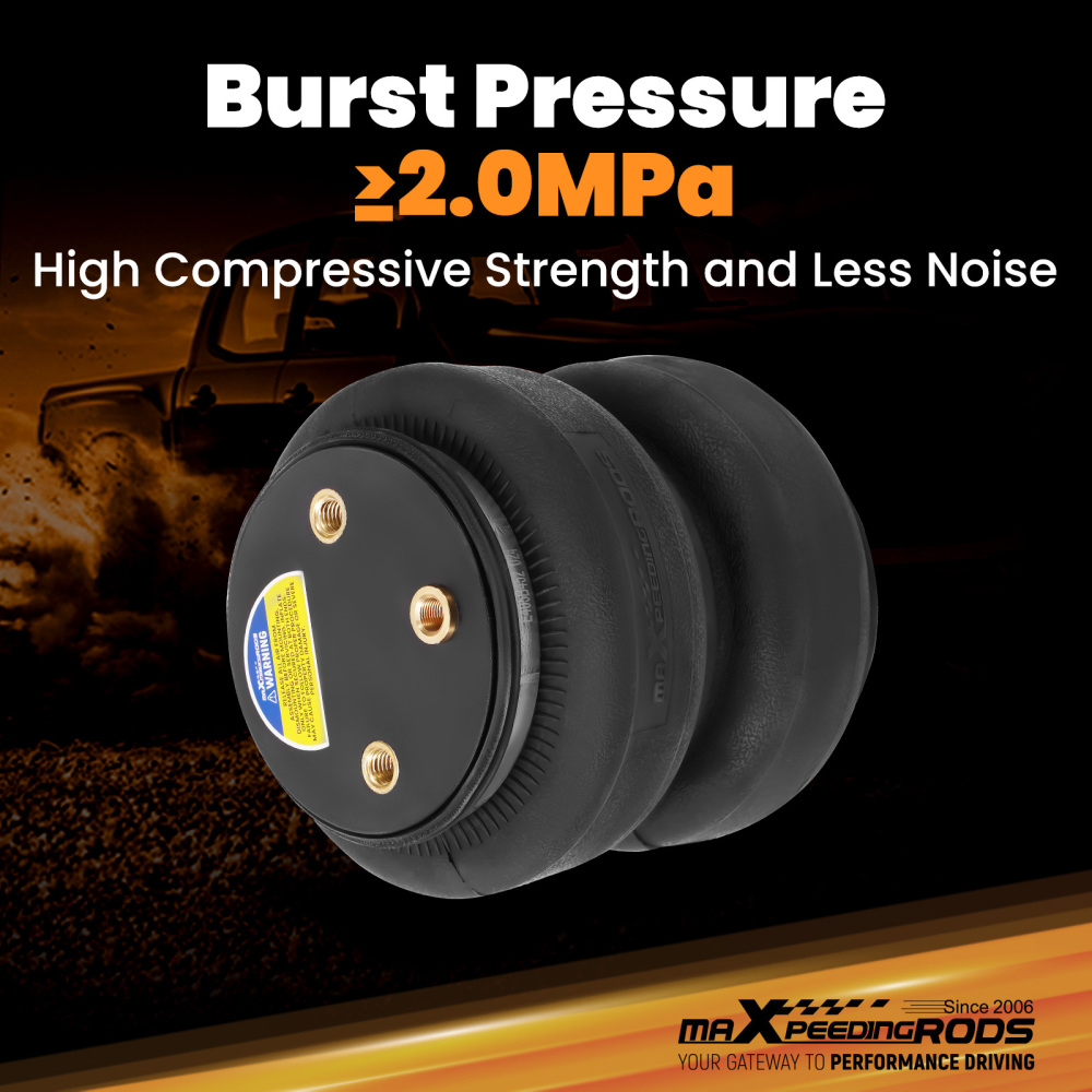 Air Suspension Spring Kit 5000lbs compatible for Ford F-350 Super Duty Pickup RWD 2017-2024