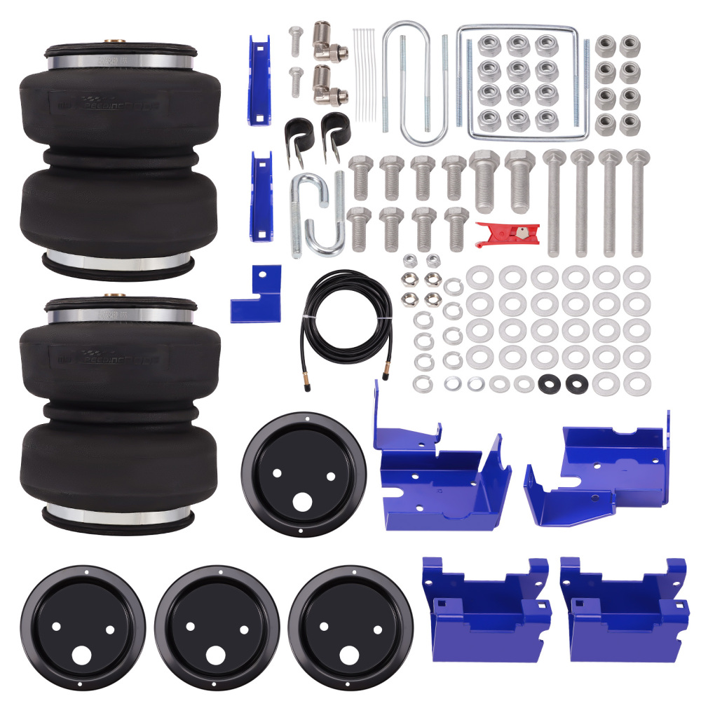 Air Spring Suspension Bag Kit w/ Jounce Bumper compatible for Nissan Titan XD 2016-2023
