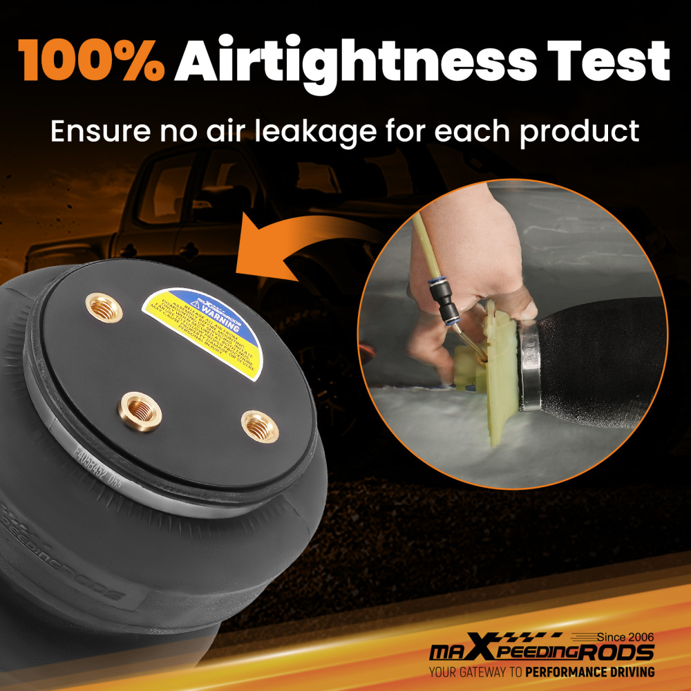 Air Spring Suspension Bag Kit w/ Jounce Bumper compatible for Nissan Titan XD 2016-2023