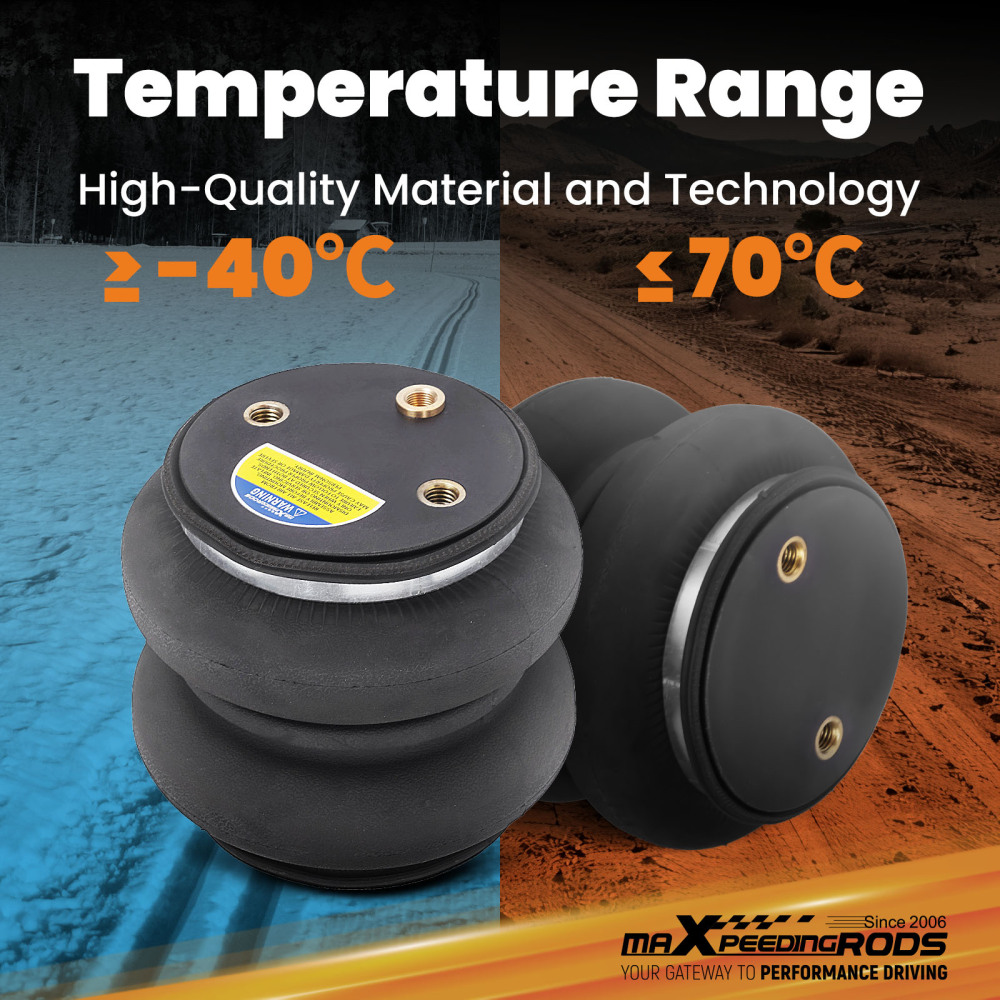 Rear Air Suspension Kit compatible for Nissan Titan S Extended Cab Pickup 4-Door 2017-2024