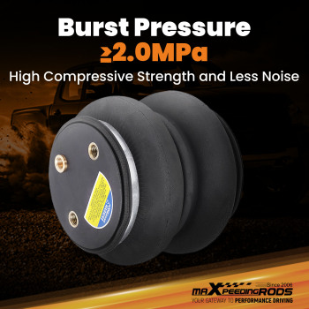 Rear Air Suspension Bags Kit compatible for Nissan Titan SL Crew Cab Pickup 4-Door 2017-24