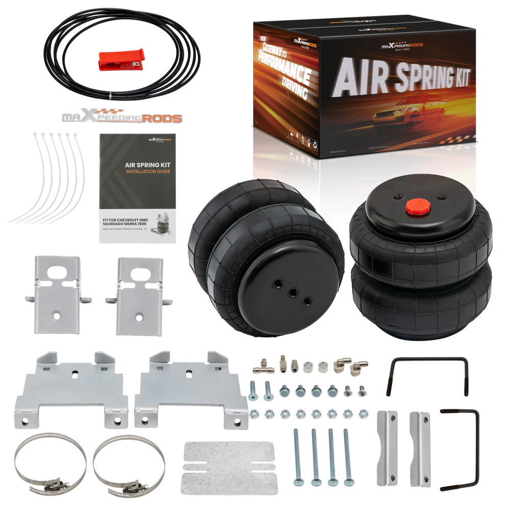Rear AirSuspension Kit for Chevy Silverado 1500 6 Lug Wheels 2007-2018