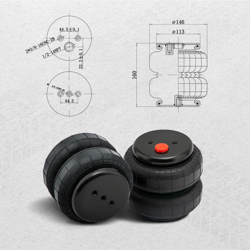 Air Spring Bag with Wireless / Air Controller Kit compatible for Sierra 1500 2007-2018