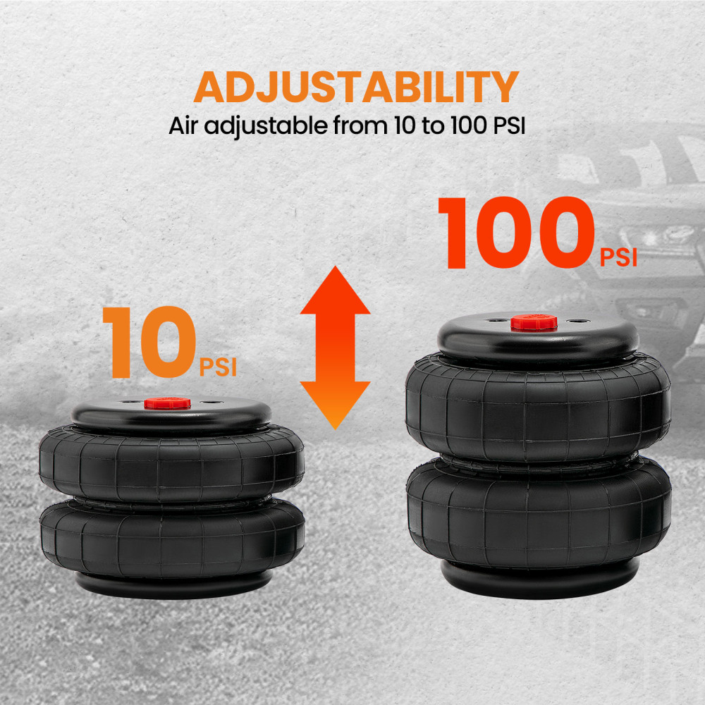 Air Spring Bag with Wireless / Air Controller Kit compatible for Sierra 1500 2007-2018