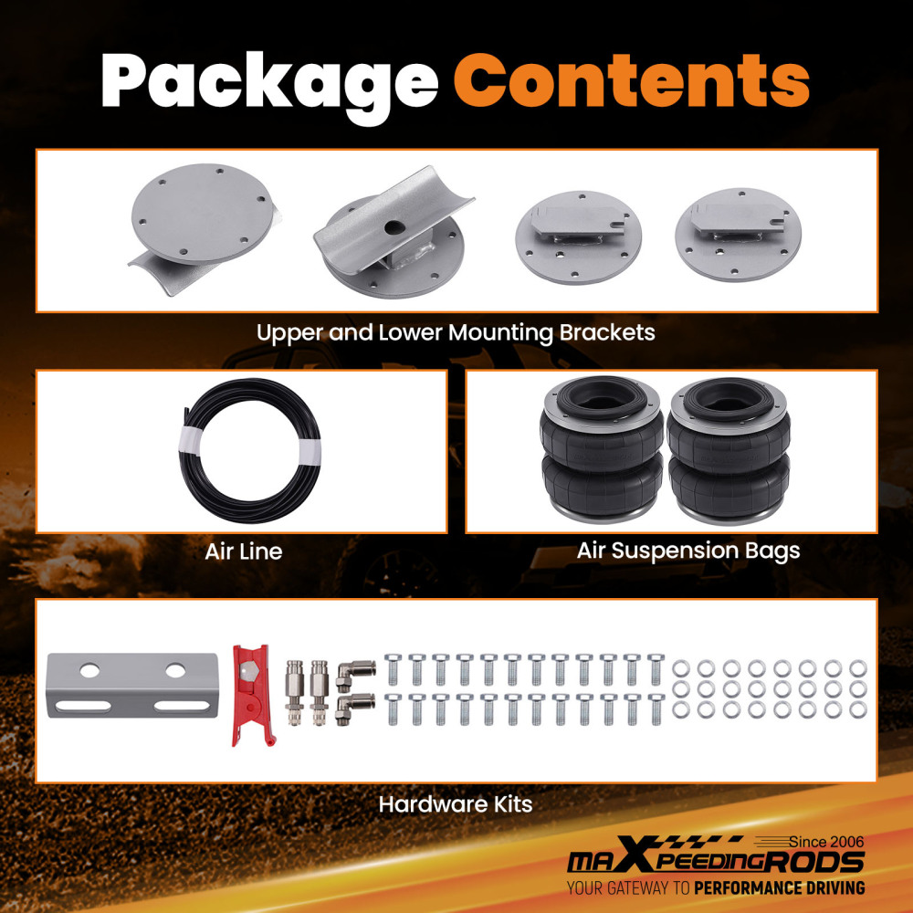 Air Sping Bag Suspension Load Assist Kit compatible for Ford Falcon XG XH XF AU BA BF FG