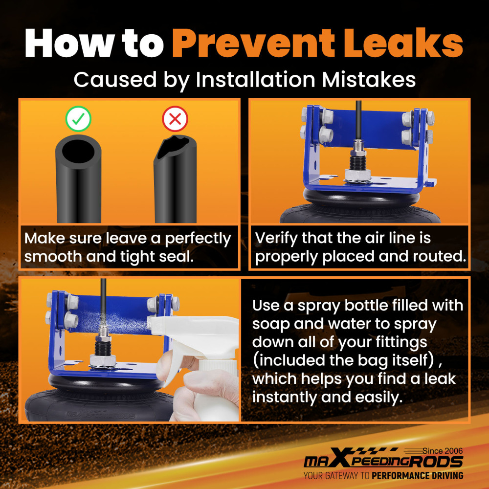 Air Suspension Spring Kit Rear compatible for Dodge Ram 1500 Mega Cab 2WD 4WD 2006-2008