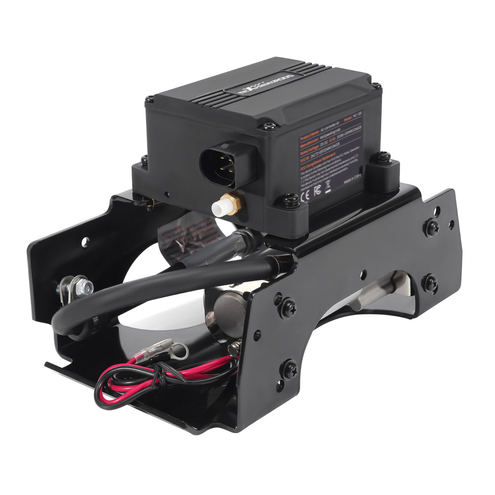 Wireless Air Shock Compressor Kit + Air Springs compatible for Ford E33 Motorhome 1992-1996