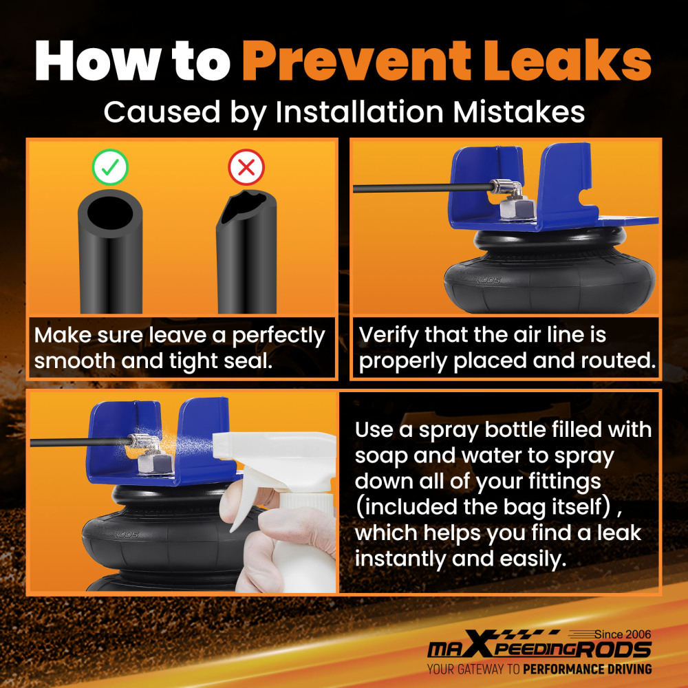 Rear Tow Assist Air Spring Suspension Kit compatible for Ram 3500 4WD 2013-2025