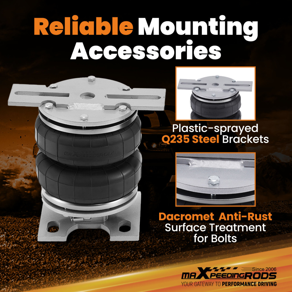 Air Spring Bag Suspension Load Assist Kit compatible for Great Wall Cannon ute 2020-onwards