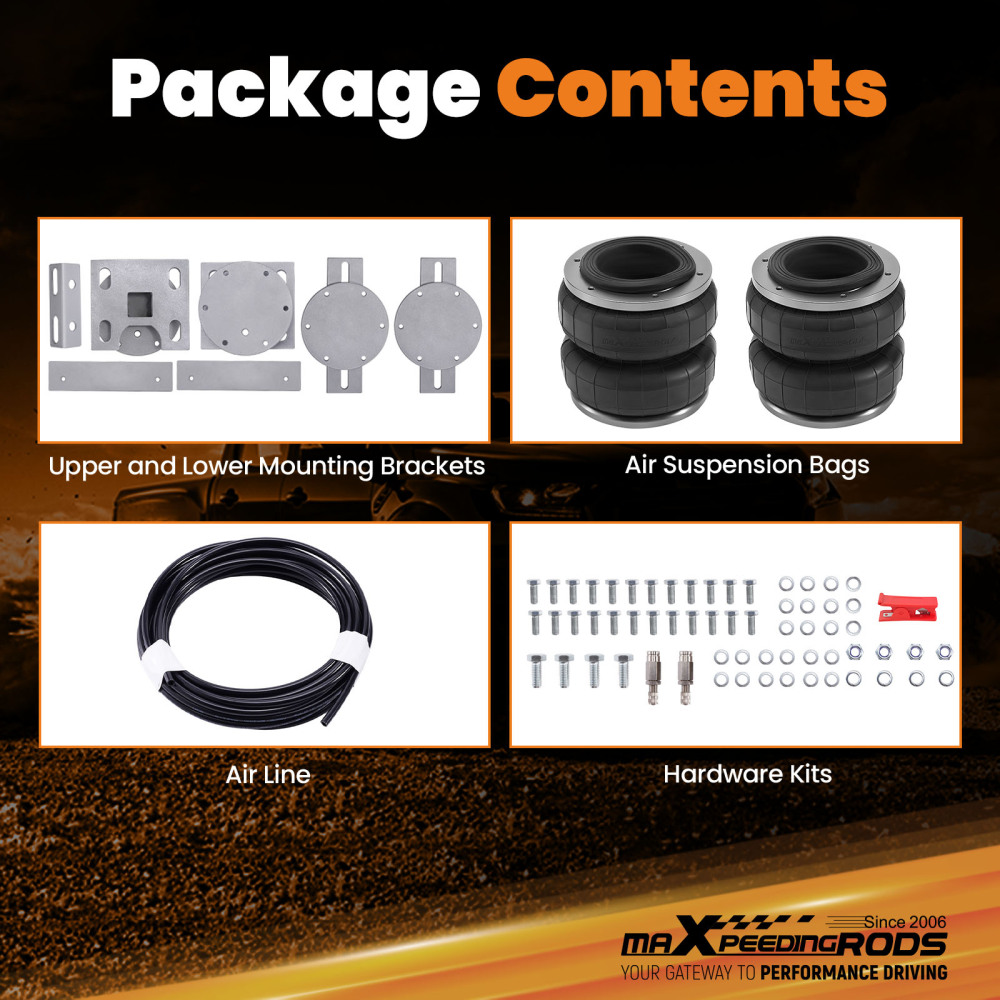 Air Spring Bag Suspension Load Assist Kit compatible for Great Wall Cannon ute 2020-onwards