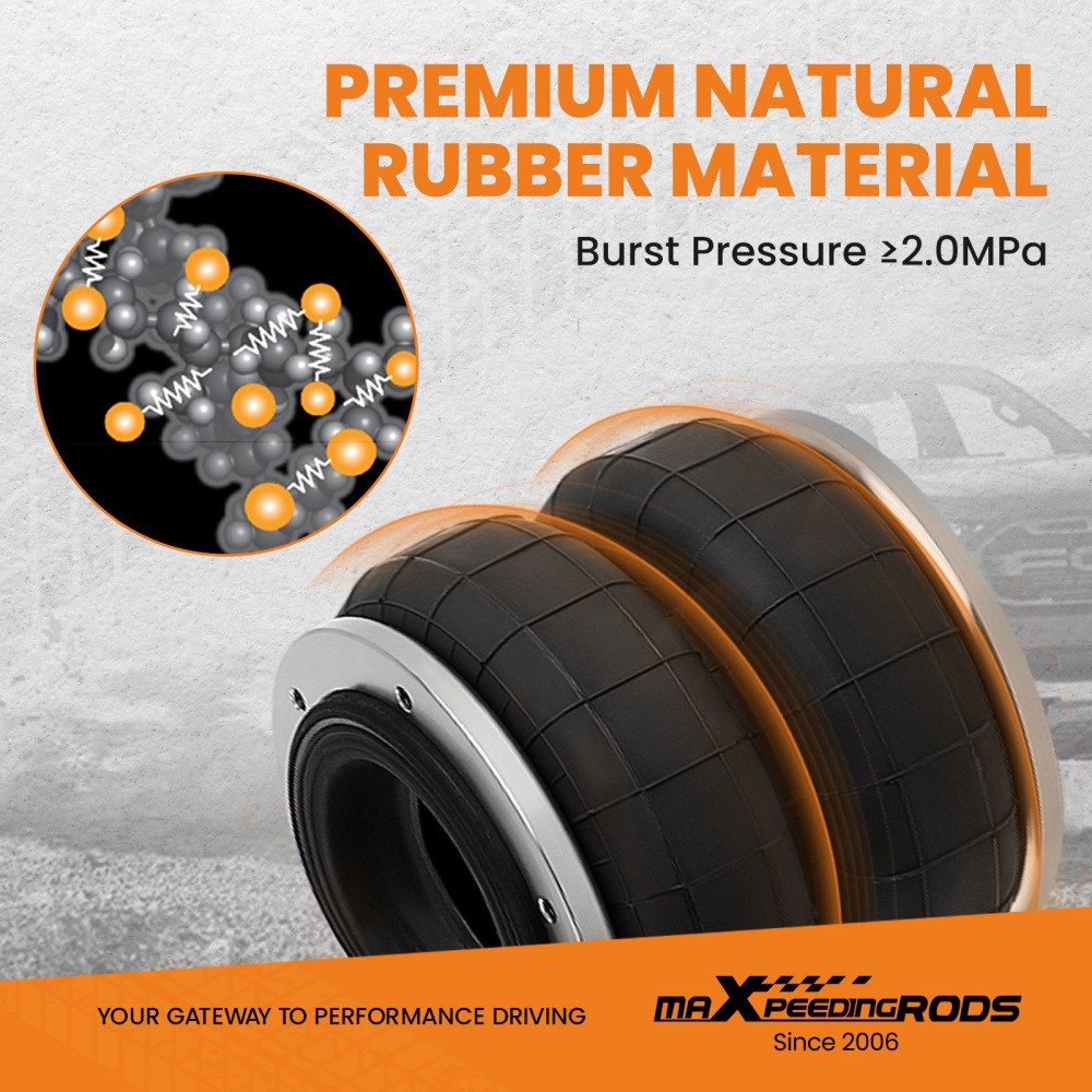 maXpeedingrods Air Spring Bags Suspension Kit Load Assist Kit Compatible For Ford Ranger PX PX2 Mazda BT-50 2012-2020