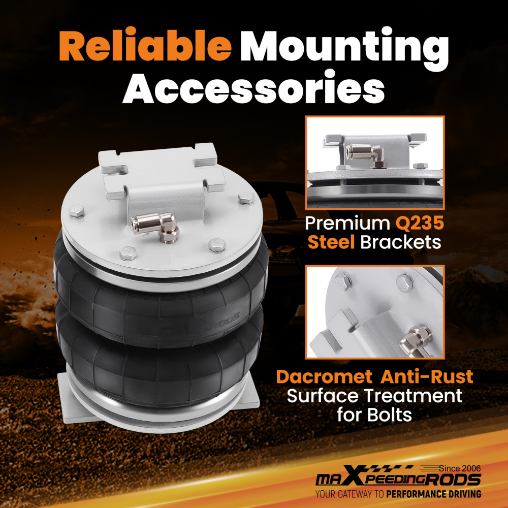 Sacca sospensione pneumatica compatibile per Mercedes Sprinter 4X2 compatibile per VW Crafter 4X2 1995-2021